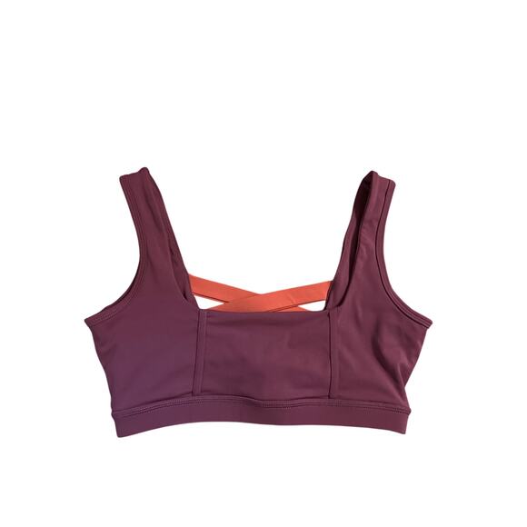 POPFLEX Other - Women S PopFlex Pop Flex Stunning Corset Sports Bra Crimson Pilates Yoga Red